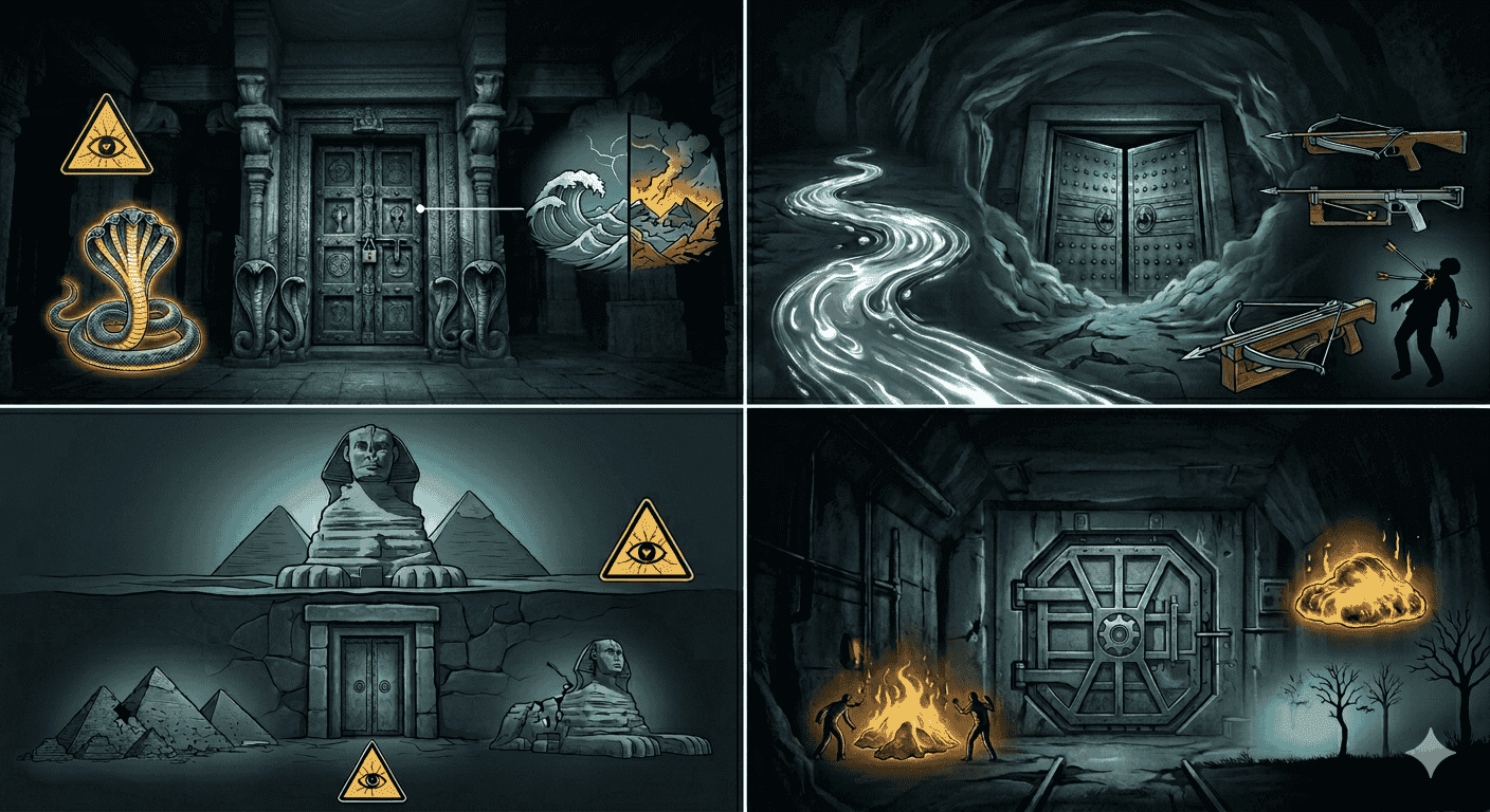 🌍 4 գաղտնի դռներ աշխարհում, որոնք երբեք չեն բացվում (և պատճառները իսկապես սարսափելի են)