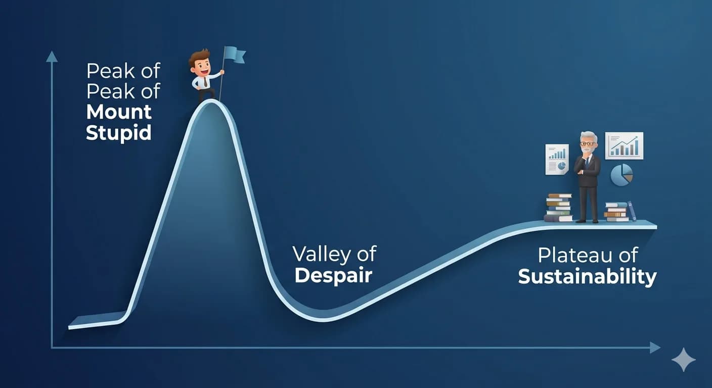 🧠 Դանինգ-Կրյուգերի ազդեցություն. Ինչո՞ւ են անփորձ մարդիկ իրենց փորձագետ համարում