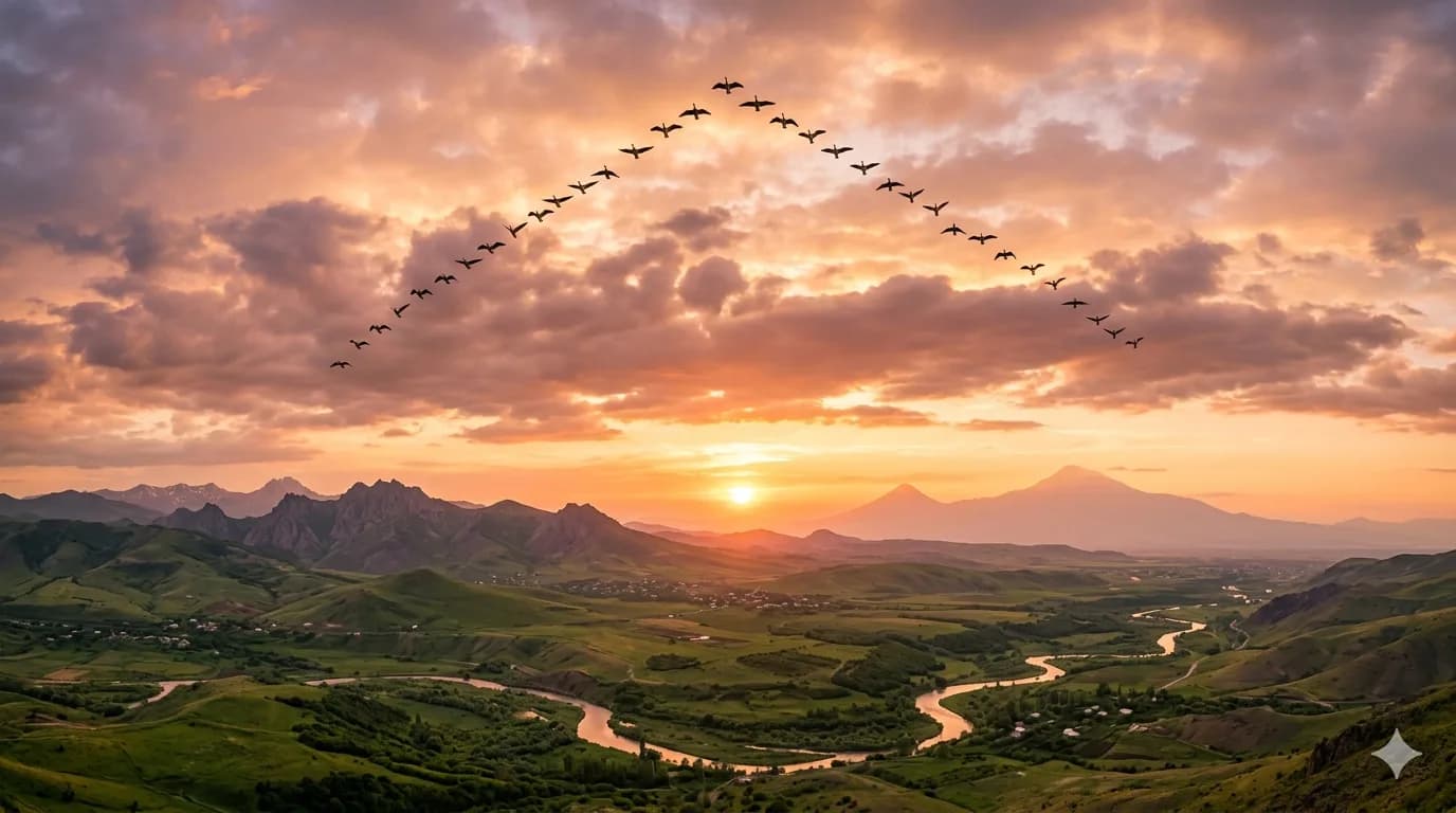 🦅 Ինչպե՞ս են թռչունները կողմնորոշվում հազարավոր կիլոմետրեր առանց GPS համակարգի