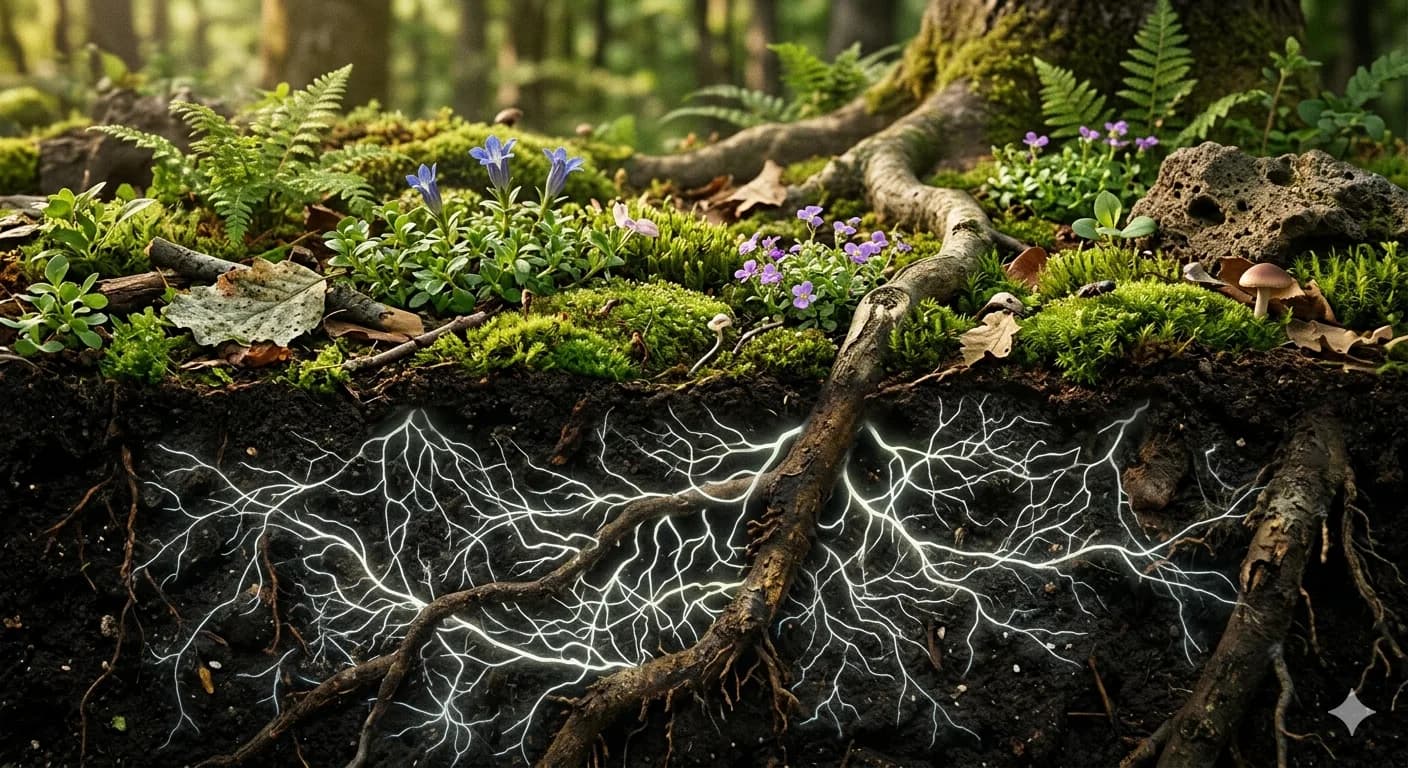 🌿 Բույսերի գաղտնի կյանքը. ինչպե՞ս են նրանք հաղորդակցվում ստորգետնյա աշխարհում