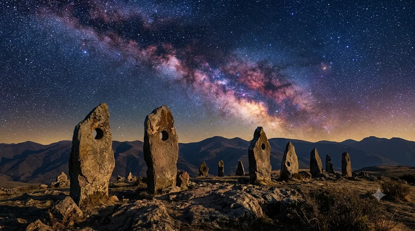 🌌 Կարահունջի և Սթոունհենջի կապը. Արդյո՞ք աշխարհի առաջին աստղադիտարանը կառուցվել է Հայաստանում