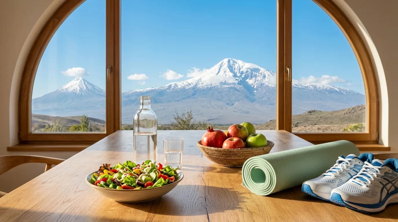 🌿 Առողջ ապրելակերպ. Լիարժեք և էներգիայով լի կյանքի գաղտնիքները