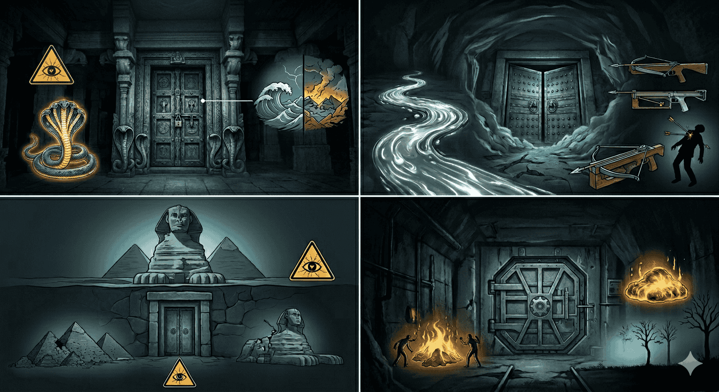 🌍 4 գաղտնի դռներ աշխարհում, որոնք երբեք չեն բացվում (և պատճառները իսկապես սարսափելի են)