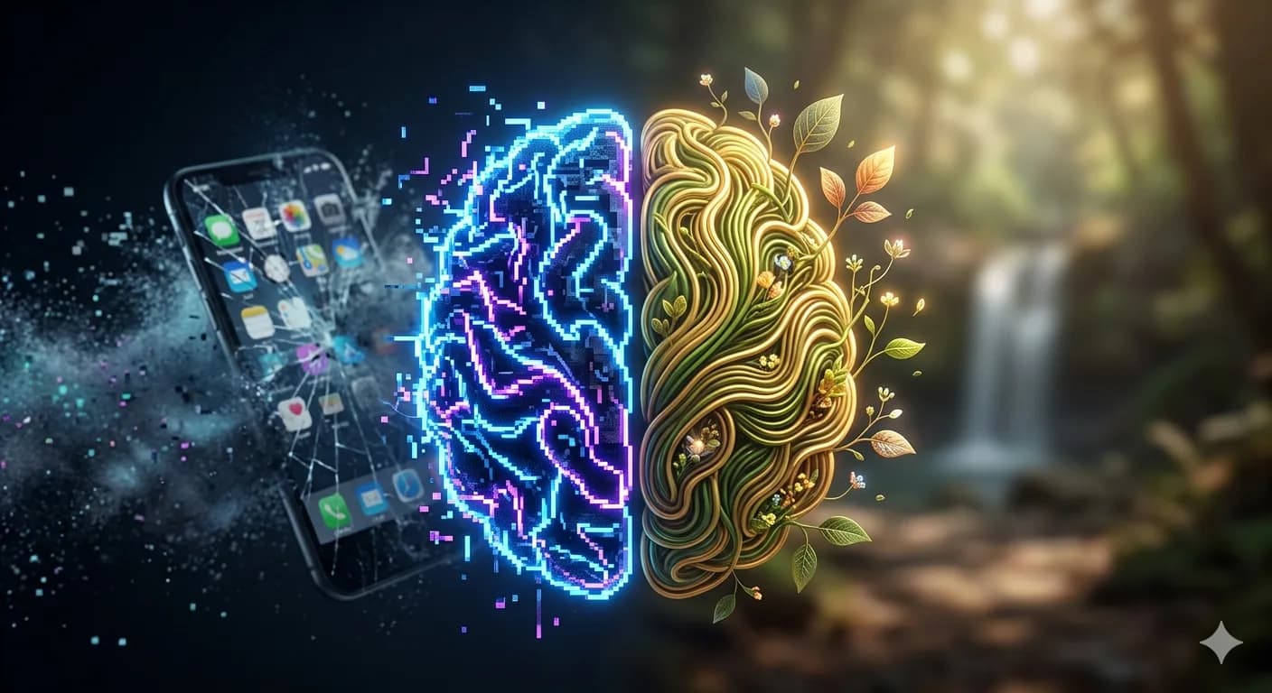 🧠 Թվային դետոքս. Ի՞նչ է տեղի ունենում ուղեղի հետ առանց հեռախոսի 7 օր անցկացնելուց հետո