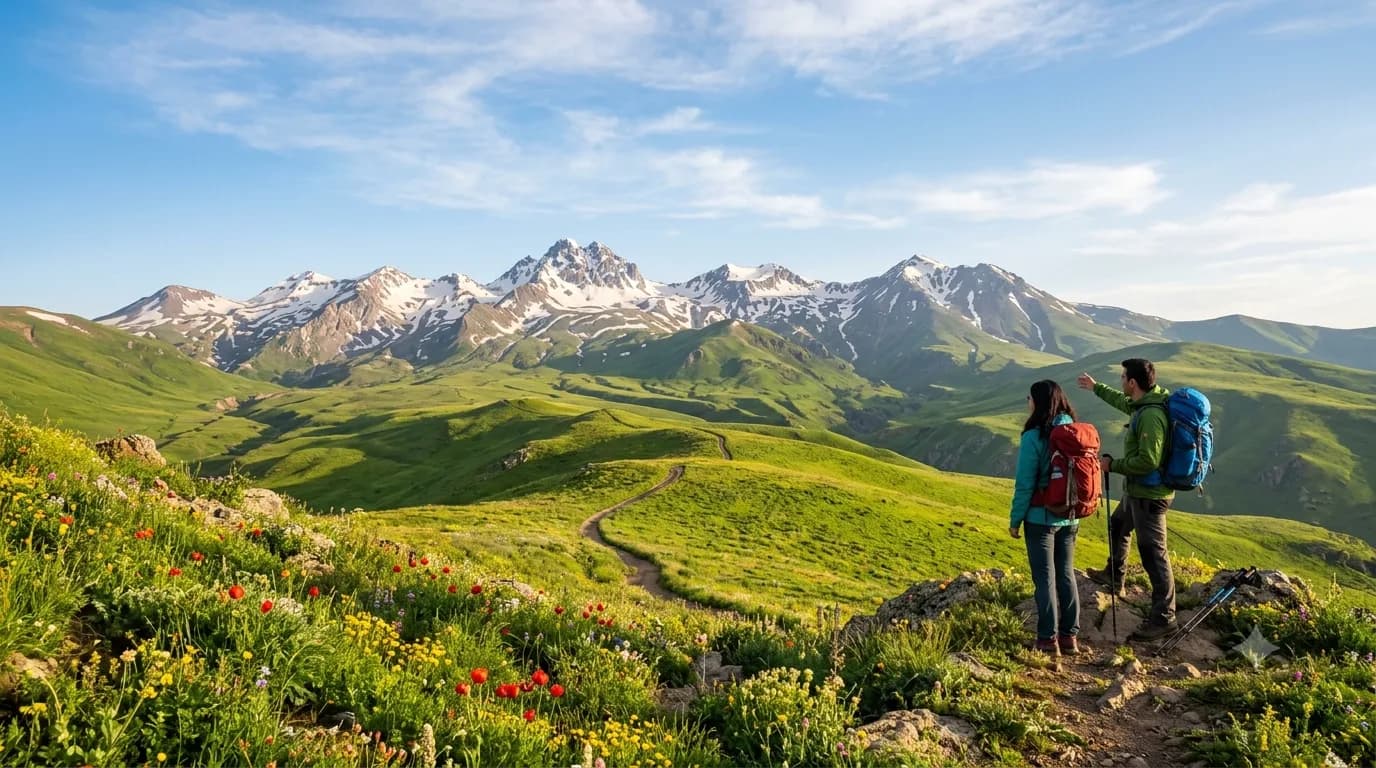 🏔️ Հայաստանի լեռները. Բարձրադիր բնության հրաշքներն ու արշավային լավագույն ուղիները