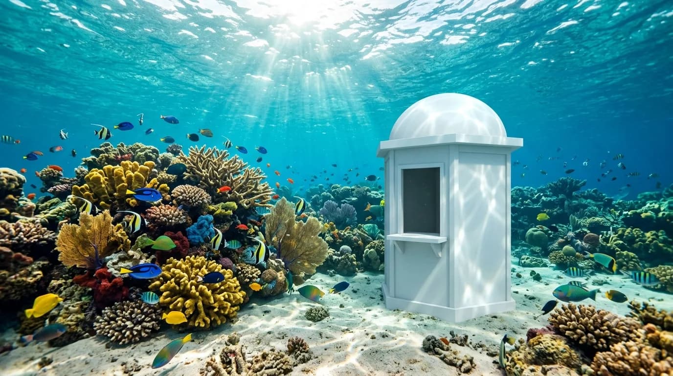 🌊 Աշխարհի միակ ստորջրյա փոստը․ երբ նամակ ուղարկելը վերածվում է սուզման